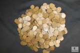 Approximately 3.5 pounds of assorted Wheat Cents