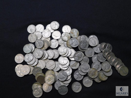 Approximately 1 pound of assorted Jefferson Nickels