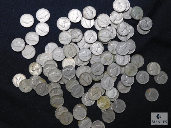 Approximately 1 pound of assorted Jefferson Nickels