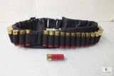 Padded Adjustable Cartridge Belt with 26 Shotgun Shells 2-3/4