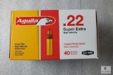 500 Rounds Aguila .22 LR Ammo 40 Grain Ammunition