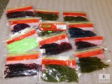 12 packs New assorted fishing worms