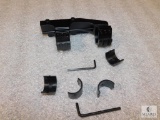 New tactical AR15 scope mount with rings fits 1