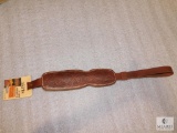 New Hunter leather padded adjustable length rifle sling