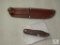 RARE Marbles Leather Knife Sheath w/ BSA Logo & BSA Museum Multi-function Pocket Knife