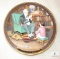 New Bradford Exchange Norman Rockwell The Tycoon 3D Collector Plate w/ Authenticity