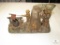 Vintage Boy Scout Cast Iron Mechanical Bank Reproduction from the 1960's