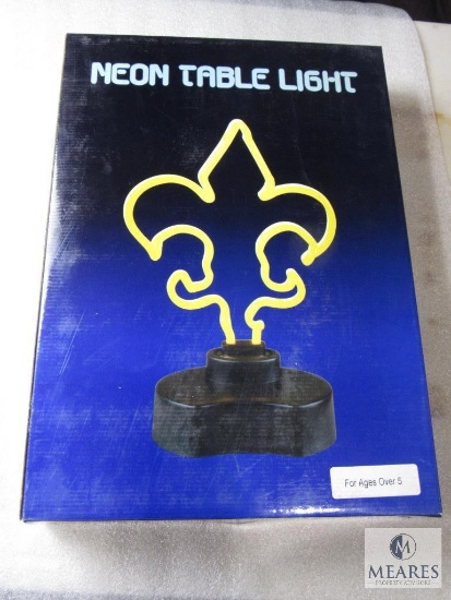 New Boy Scouts Logo Neon Table Lamp