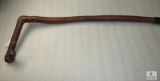 Curved / Bent Wood Walking Stick Approximately 32
