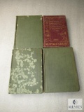 Lot 4 Rudyard Kipling Vintage Books Soldier Stories & 3 Volume Set