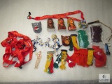 Lot Various Cub & Boy Scouts Items Webelos Ribbon & Pins, Lanyards, Crafts +