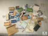Large Lot Vintage First Aid Items 1930's & Newer (empty)