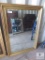 Mirror with Gold Tone Frame 24