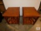 Pair 2 Mission Oak Style End / Side Tables