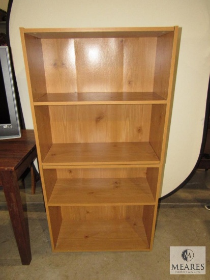 Pressboard 4 Tier Bookshelf