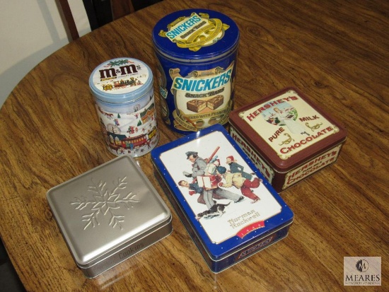 Lot 4 Seasons Vintage Good Housekeeping Candy Tins