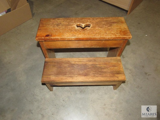 Wooden Step Stool