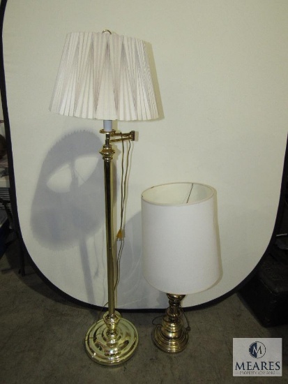 Table Lamp and Floor Lamp