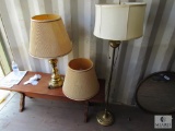 Lot of 2 Lamps with Shades