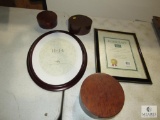 Large Lot assorted Picture & Certificate Frames and Extra Glass