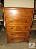 5 Drawer Wood Chest of Drawers 34