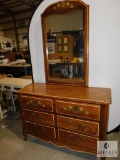 3 Drawer Dresser with Mirror