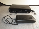Sanyo VHS & DVD Recorder Player and Video Cassette Rewinder