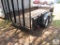 Carry-On Trailer Corp Open Trailer 14' x 6.5' Wood Bed Metal Mesh Ramp Dual Axle