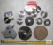 Lot various Screw Slotter Saw Blades Brown & Sharpe, Cleveland, Sears +