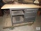 Craftsman Work Tool Bench 3 Drawer Box with Adjustable Open Shelf Wood Top