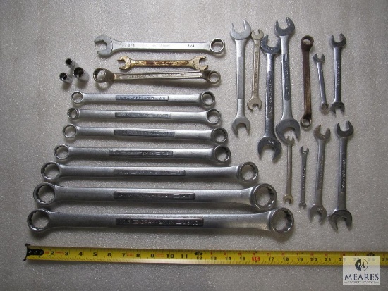 Lot Wrenches mostly Craftsman & Sockets