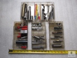 Lot various End Mills, Bits, Fasteners, Taps, & other Machinist tools