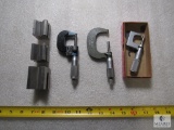 Lot Starrett & Mitutoyo Micrometers +