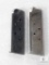 1 Stainless, 1 blued, 1911 45 ACP Magazines