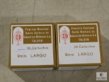 Rare 50 rounds Toledo 9mm LARGO ammo