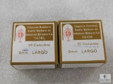 Rare 50 rounds Toledo 9mm LARGO ammo