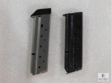 1 Chip Mccormick Stainless 38 Super 1911 Magazine, 1 Blued 1911 38 Super Magazine