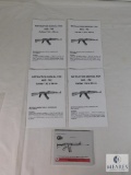 Lot of AK47 and AR 15 manuals