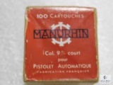100 Rounds Vintage Manurhin 380 ACP Ammo