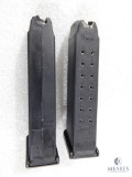 2 17 Round Glock 9mm Magazines