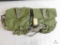 Lot 2 Army Issue Gas Mask & Canister Bag - Holder Bags Only