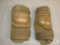US Army Issue Knee Pads Nylon Velcro Strap Size Small