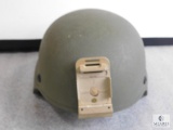 Gentex Advanced Combat Helmet Sz. Medium w/ Pads, Straps, and Front Clip