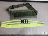 Lot Re-Flex Reflective Strap / Belt & Military Padded Strap / Belt