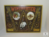 New Vintage look Winchester Repeating Arms Ammo & Shotgun Tin Sign