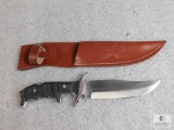 Hunting Knife with Sheath Stainless Steel 5