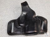 Ross PT145 Pro Black Leather Thumb break holster