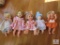 Lot 5 Assorted Vintage Baby Dolls