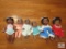 Lot 6 Assorted Vintage Baby Dolls