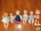 Lot 6 Assorted Vintage Baby Dolls